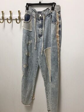 POL fancy denim. Very bohemian look.